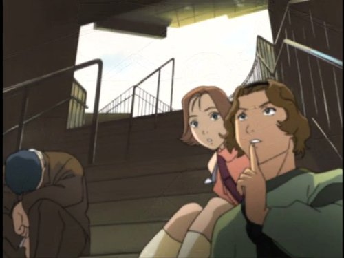 Yumi Kakazu and Hirofumi Nojima in RahXephon (2002)