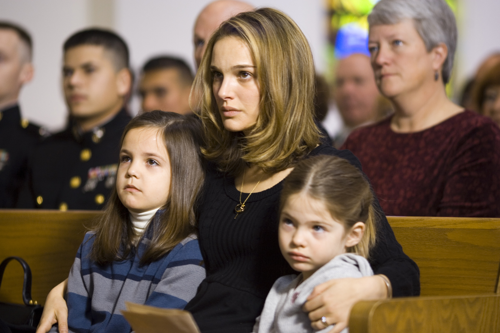 Natalie Portman, Bailee Madison, and Taylor Geare in Brothers (2009)