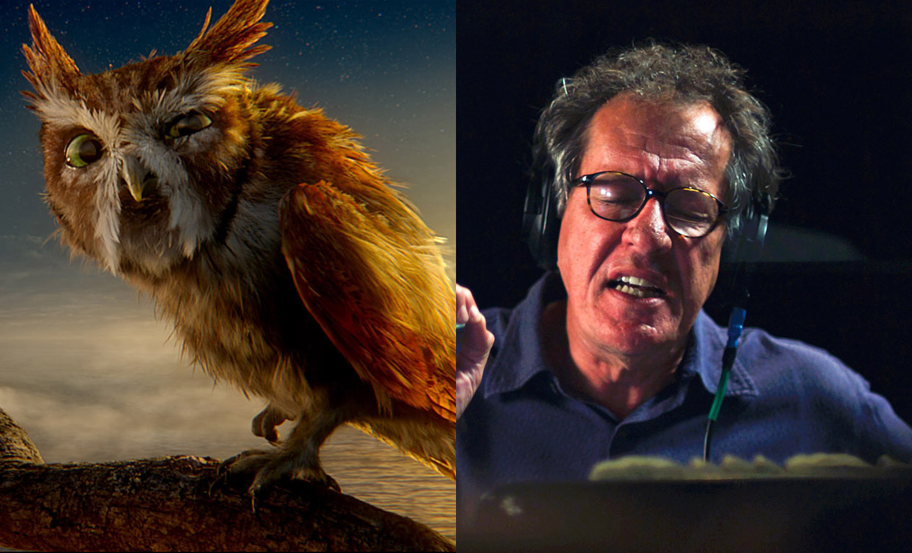 Geoffrey Rush in Legend of the Guardians: The Owls of Ga'Hoole (2010)