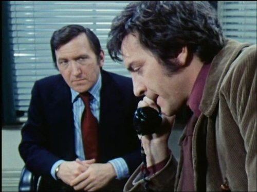 Patrick Mower and George Sewell in Special Branch (1969)