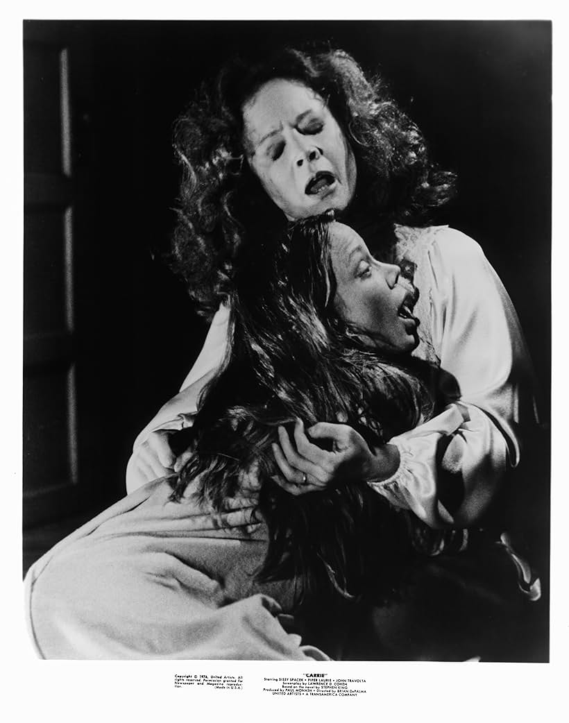 Sissy Spacek and Piper Laurie in Carrie (1976)