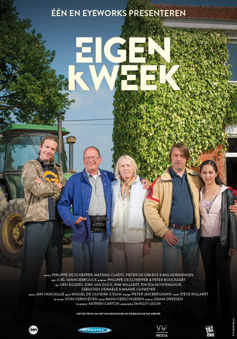 Dirk van Dijck, Sien Eggers, Wim Willaert, Rhoda Montemayor, and Sebastien Dewaele in Eigen kweek (2013)