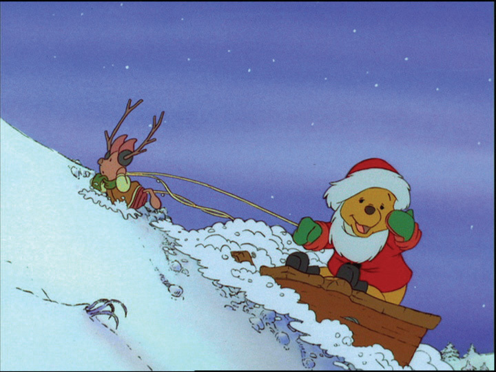 Jim Cummings and John Fiedler in Winnie the Pooh and Christmas Too (1991)