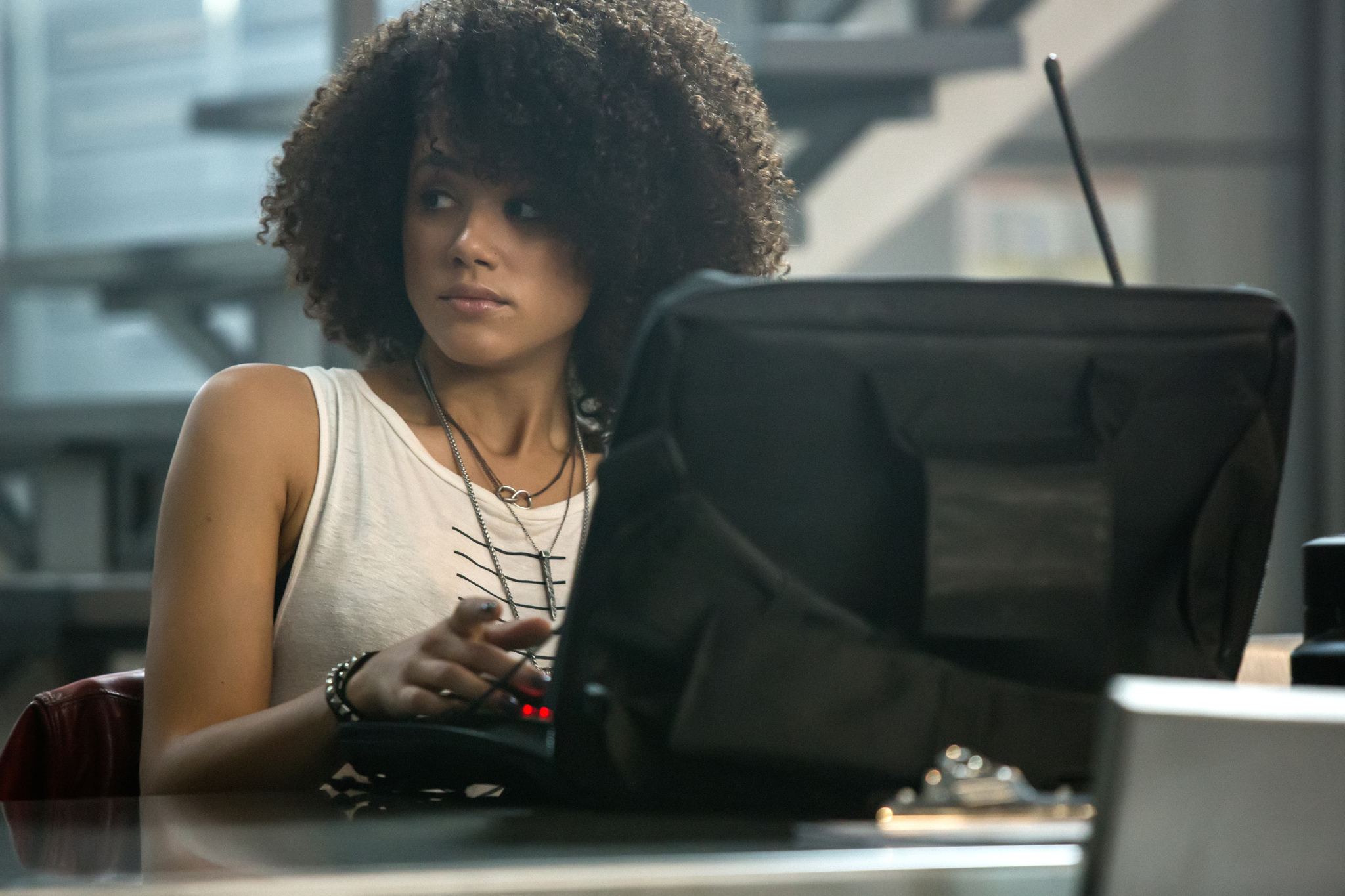 Nathalie Emmanuel in The Fate of the Furious (2017)