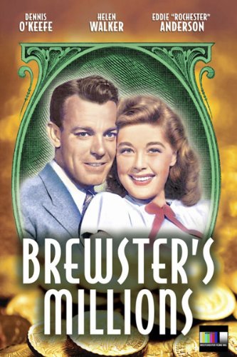 Dennis O'Keefe and Helen Walker in Brewster's Millions (1945)