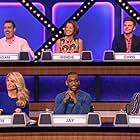 Christie Brinkley, Adam Carolla, Wendie Malick, Ana Gasteyer, Chris Colfer, and Jay Pharoah in Match Game (2016)