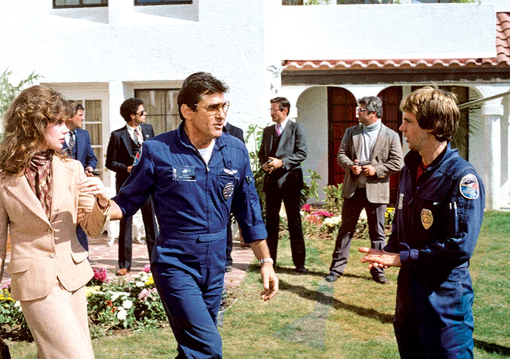 Dana Carvey, James Farentino, and Maylo McCaslin in Blue Thunder (1984)