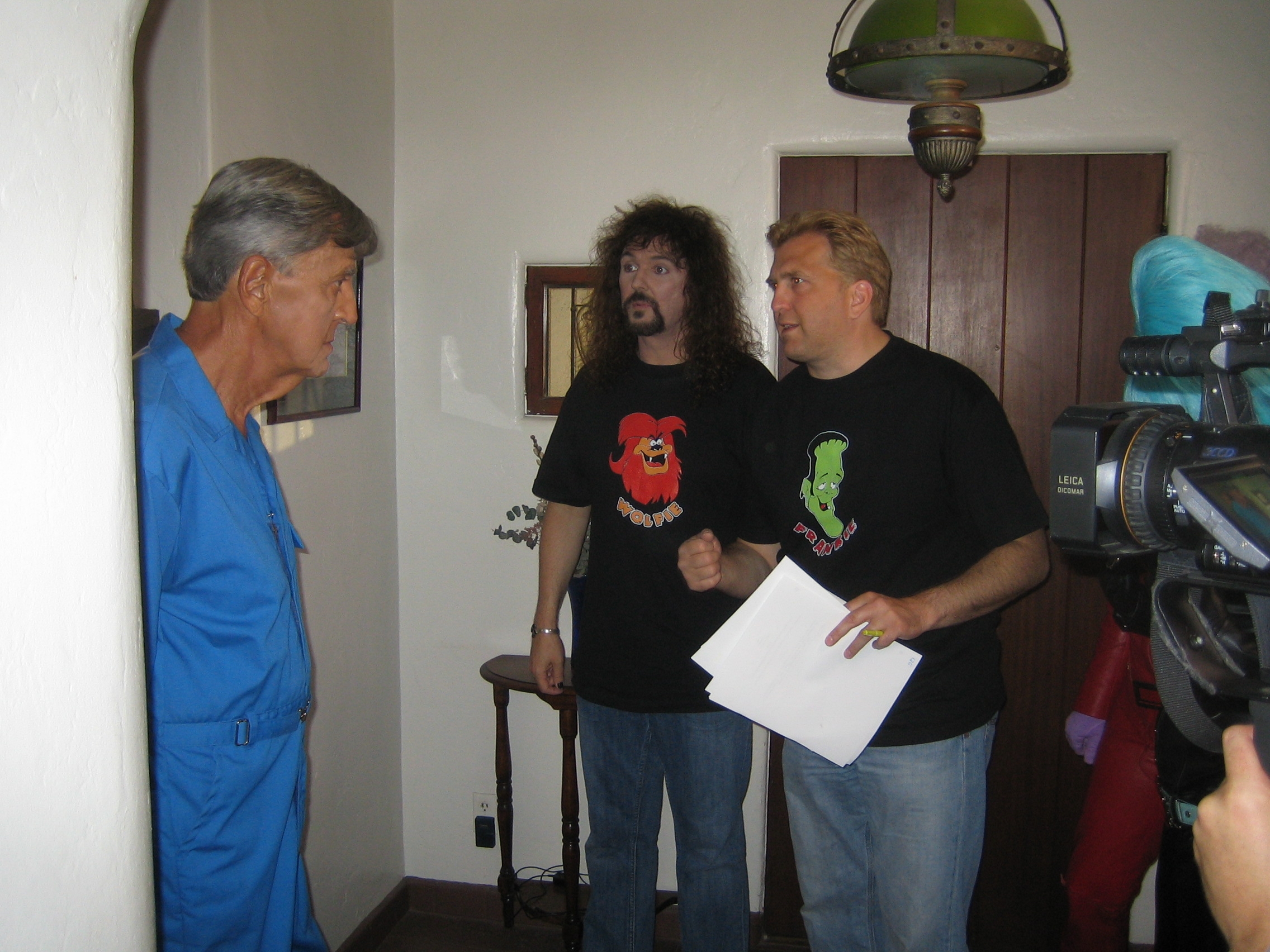 Daniel Roebuck, Lou Scheimer, and Wally Wingert in Goolians: A Docu-Comedy (2006)