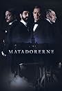 Mikael Birkkjær, Jesper Christensen, Nicolai Dahl Hamilton, and Martin Greis-Rosenthal in Matadorerne (2023)