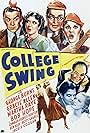 Jackie Coogan, Bob Hope, Betty Grable, Gracie Allen, Ben Blue, George Burns, Florence George, John Payne, and Martha Raye in College Swing (1938)