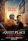 Lupita Nyong'o and Joseph Quinn in A Quiet Place: Day One (2024)