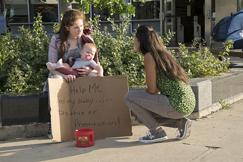 Emma Kenney and Gabrielle Walsh in Shameless (2011)