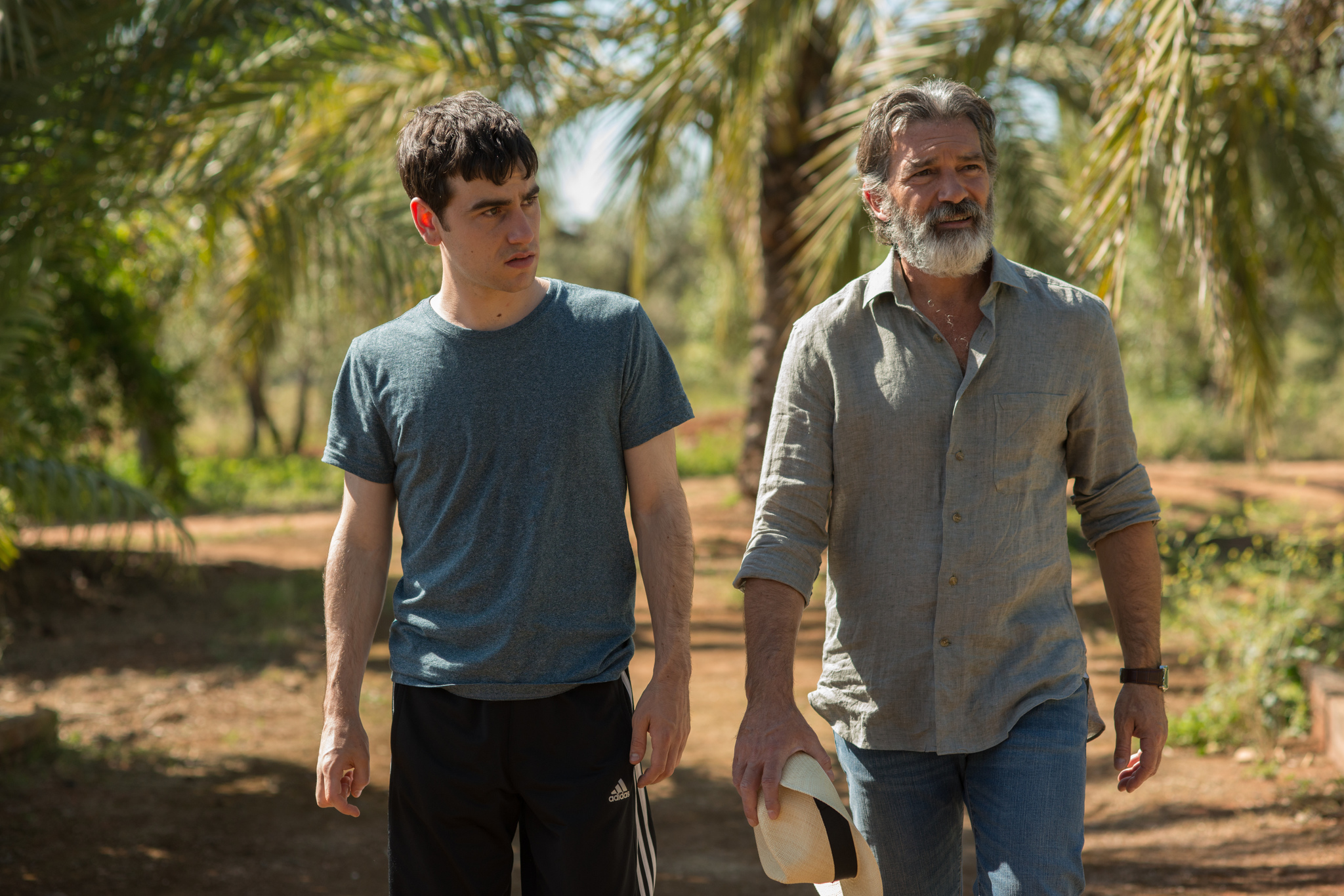 Antonio Banderas and Àlex Monner in Life Itself (2018)