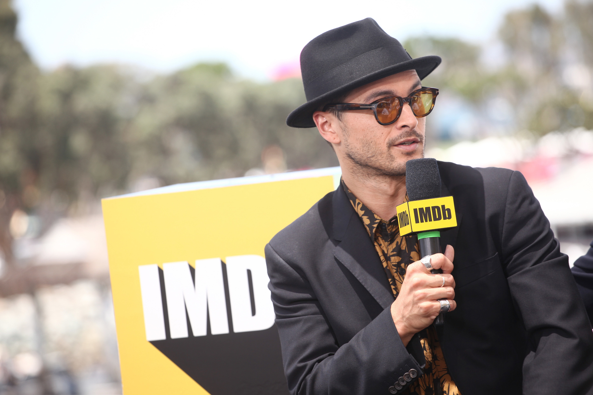 Michael Malarkey at an event for Project Blue Book (2019)