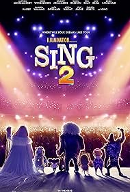 Matthew McConaughey, Reese Witherspoon, Bono, Scarlett Johansson, Nick Kroll, Tori Kelly, and Taron Egerton in Sing 2 (2021)