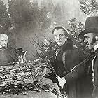 Peter Cushing, George Cole, and Douglas Wilmer in The Vampire Lovers (1970)