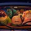 Billy Crystal, John Goodman, Dave Foley, Sean Hayes, Charlie Day, Joel Murray, Peter Sohn, and Julia Sweeney in Monsters University (2013)