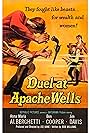 Anna Maria Alberghetti, Ben Cooper, Jim Davis, and Joseph Kane in Duel at Apache Wells (1957)