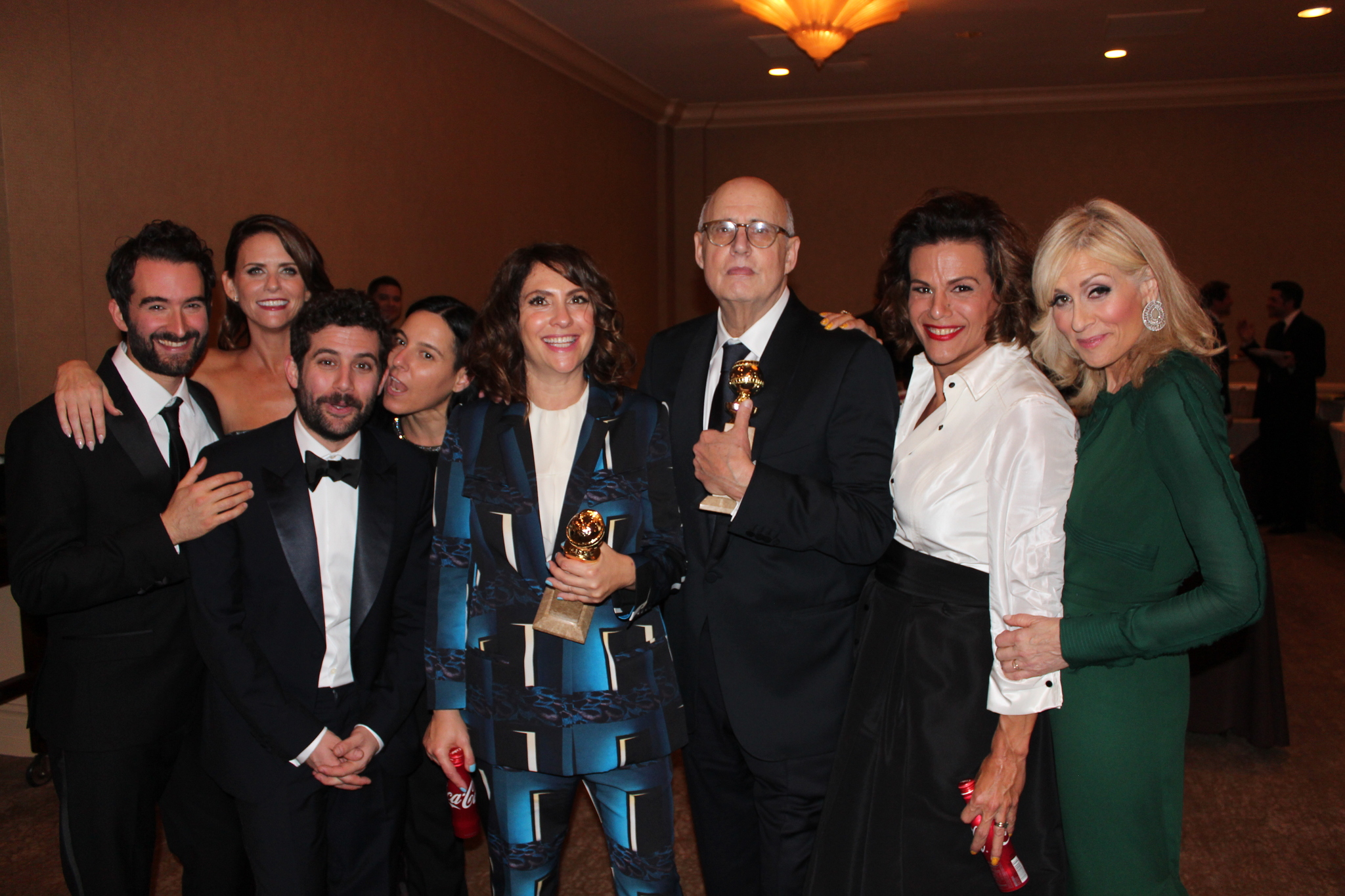 Jeffrey Tambor, Jay Duplass, Amy Landecker, Judith Light, Joey Soloway, and Alexandra Billings