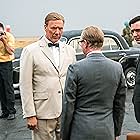 Sven Ahlström, Mikael Persbrandt, Cian Barry, and Francis Chouler in Hammarskjöld: Fight for Peace (2023)