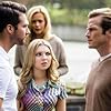 Rachael Carpani, Jason Lewis, Samantha Hanratty, and James Maslow in Seeds of Yesterday (2015)