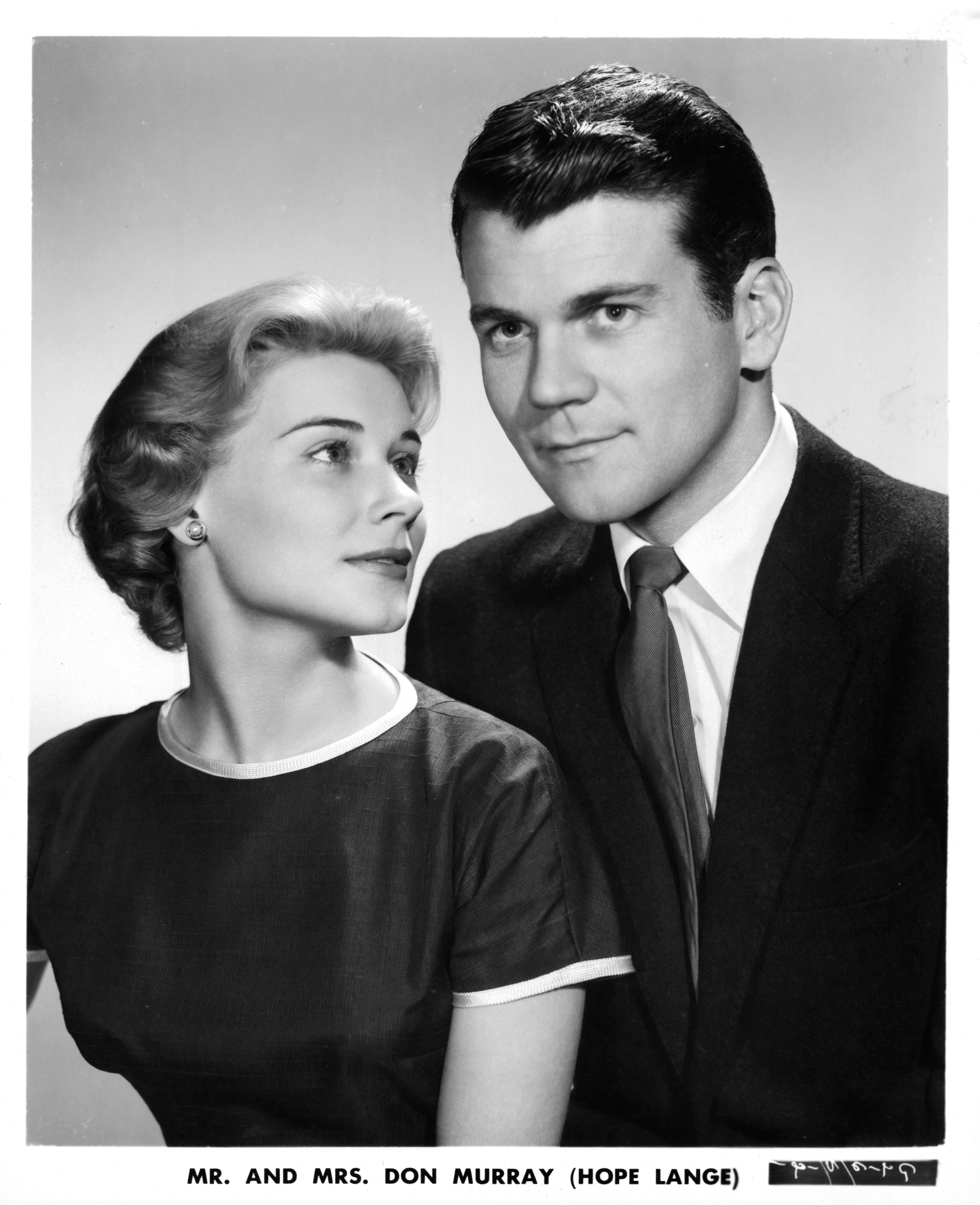 Hope Lange and Don Murray