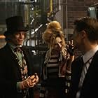 Ben McKenzie, Francesca Root-Dodson, and Benedict Samuel in Gotham (2014)