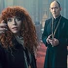 Natasha Lyonne and Ákos Orosz in Russian Doll (2019)