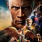 Pierce Brosnan, Aldis Hodge, Dwayne Johnson, Sarah Shahi, Noah Centineo, Bodhi Sabongui, and Quintessa Swindell in Black Adam (2022)