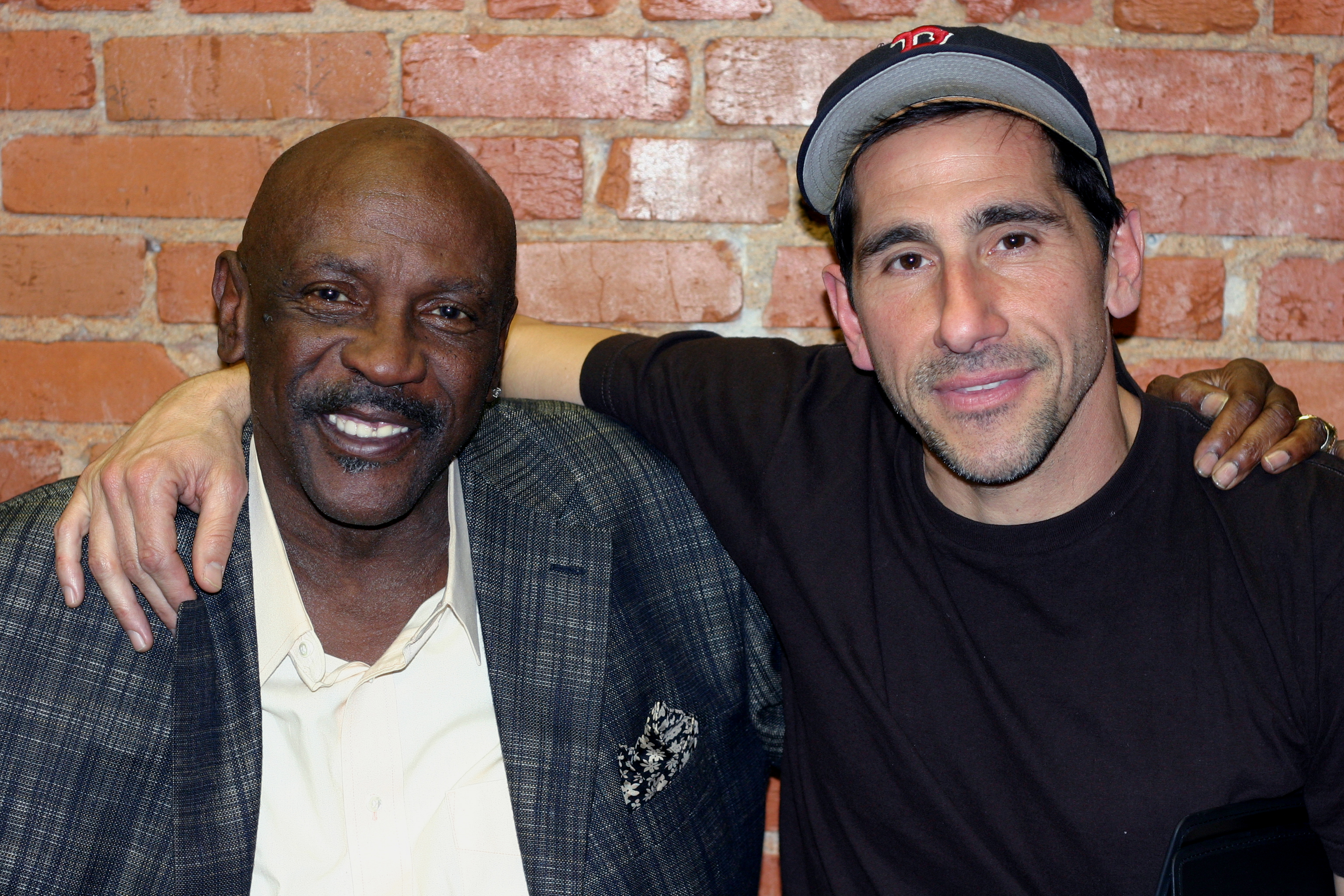 Lou Gossett Jr. as Doc, on the set of "Club Soda"