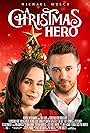 Michael Welch and Lauren Rys Martin in A Christmas Hero (2020)