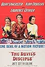 Kirk Douglas, Burt Lancaster, and Laurence Olivier in The Devil's Disciple (1959)