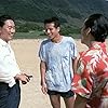 Takeshi Kitano, Masanobu Katsumura, and Susumu Terajima in Sonachine (1993)