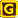 Sprite of the letter "G" in the Donkey Kong Country trilogy for the Game Boy Advance.