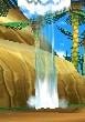 A water geyser in Mario Kart 7