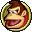 A badge of Donkey Kong.