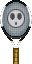 Shy Guy's racket from Mario Tennis.