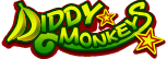 The logo for the Diddy Monkeys, from Mario Super Sluggers.