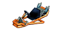 Orange Pipe Frame from Mario Kart 7