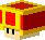 Sprite of the Mega Mushroom used during the battle with Bowser Memory M from Mario & Luigi: Bowser's Inside Story   Bowser Jr.'s Journey