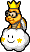 Lakitu King's battle sprite, from Mario & Luigi: Bowser's Inside Story.