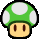 An Ultra Shroom from Super Paper Mario.