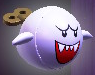 A screenshot of a Boo in Mario vs. Donkey Kong (Nintendo Switch)