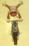 Diddy Kong performing a Trick