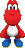 A Red Yoshi from Mario & Luigi: Superstar Saga   Bowser's Minions