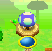 The Blue Toad House in the game New Super Mario Bros.