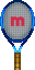 Baby Mario's racket from Mario Tennis.