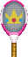 Peach's racket from Mario Tennis.