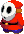 Sprite of a red Shy Guy from Mario & Luigi: Bowser's Inside Story + Bowser Jr.'s Journey.