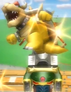 Bowser performing a Trick